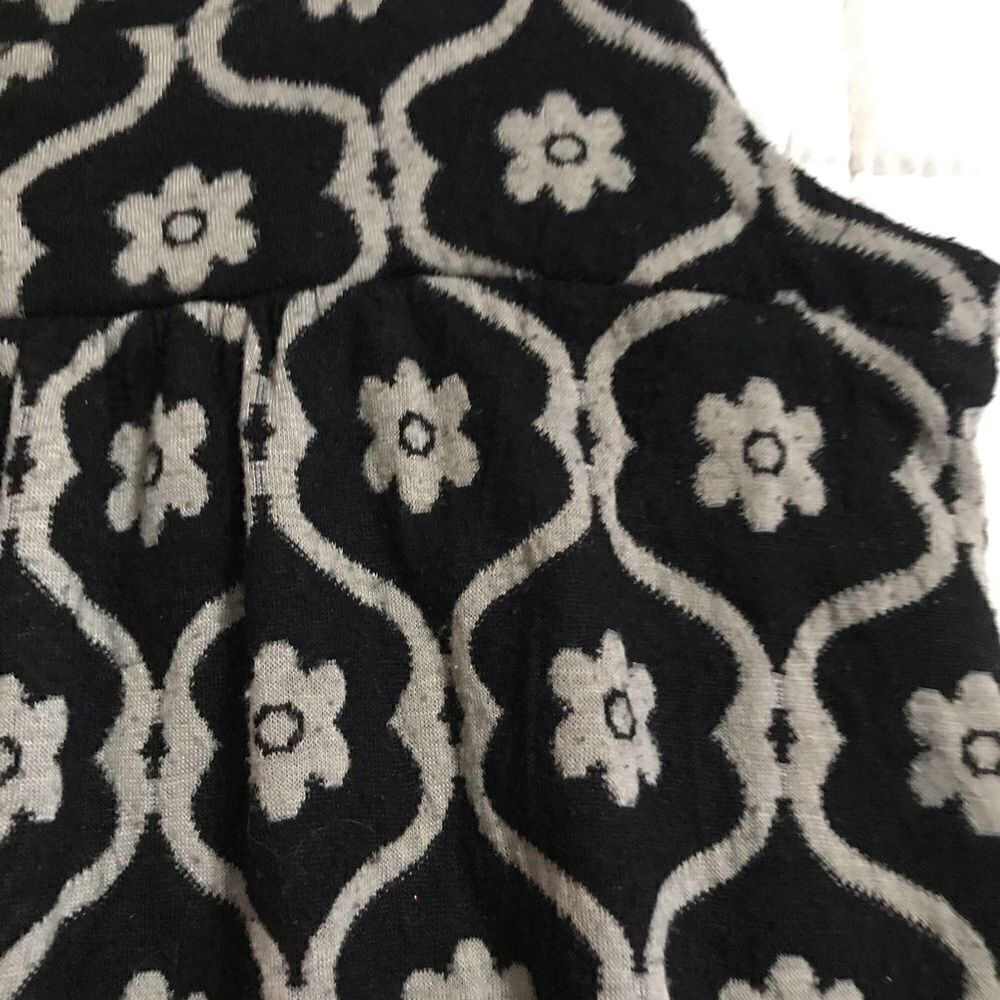Vertigo Paris Black and Gray Floral Print Mini Dress - Picture 3 of 7
